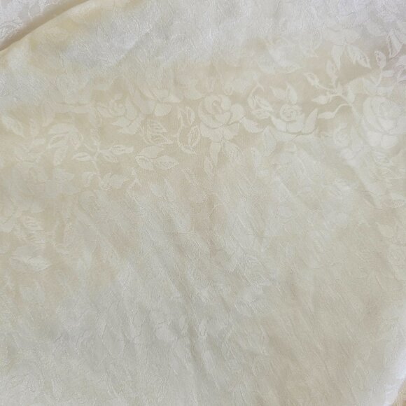 Vintage Val Mode White Satin Robe Dress – One Size - Picture 10 of 11